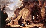 David The Younger Teniers Wall Art - The Temptation of St Anthony
